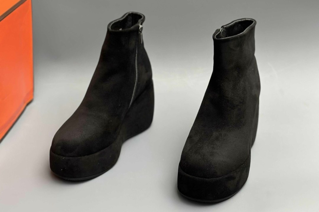 демисезонные ботильоны kelton 90960 velour nero,женские ботильоны kelton q1412, черный,,ботильоны kelton,ботильоны на платформе женские