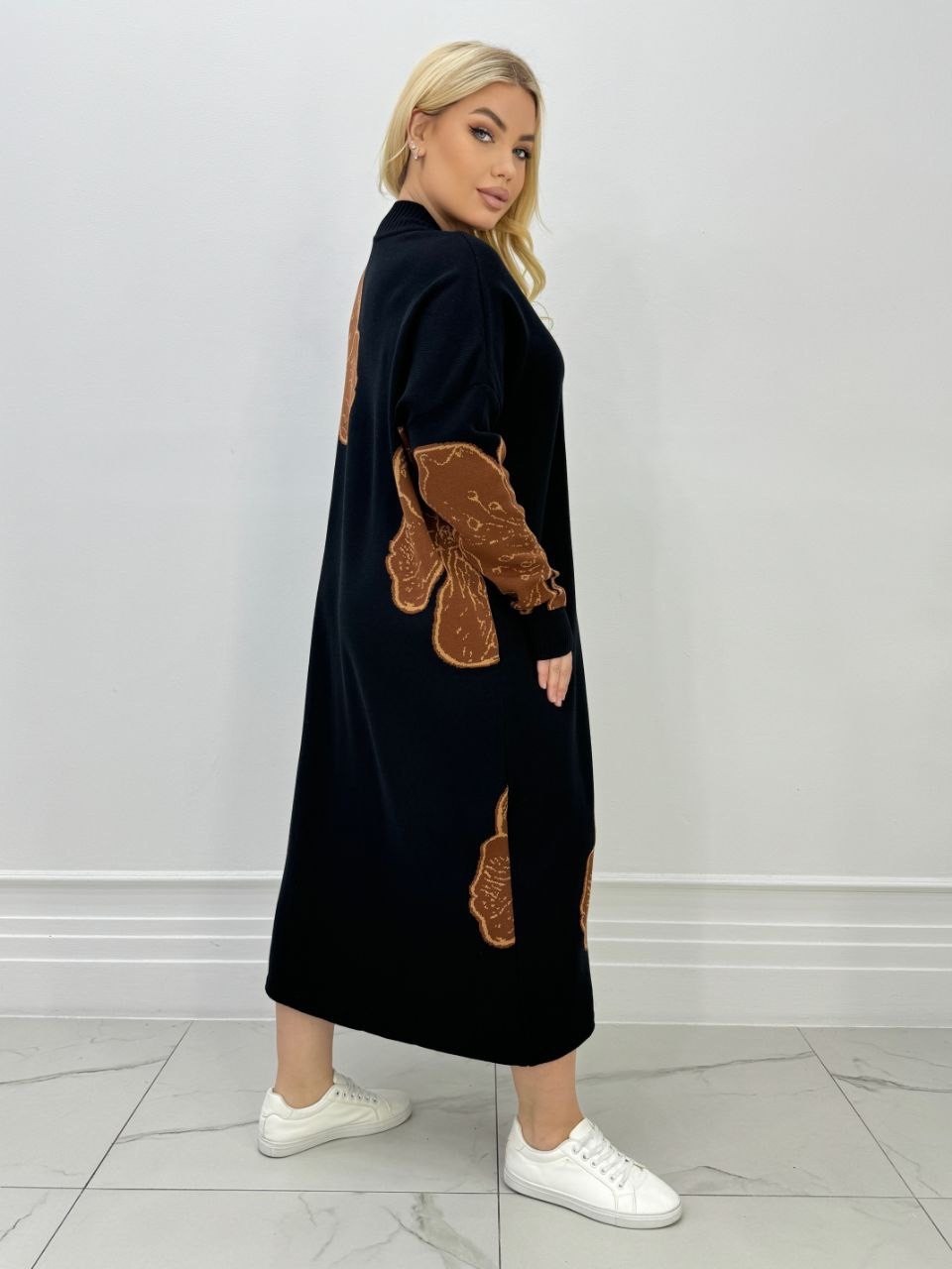 женский свитер оверсайз,платье,женское платье,трикотажное платье,теплое платье оверсайз