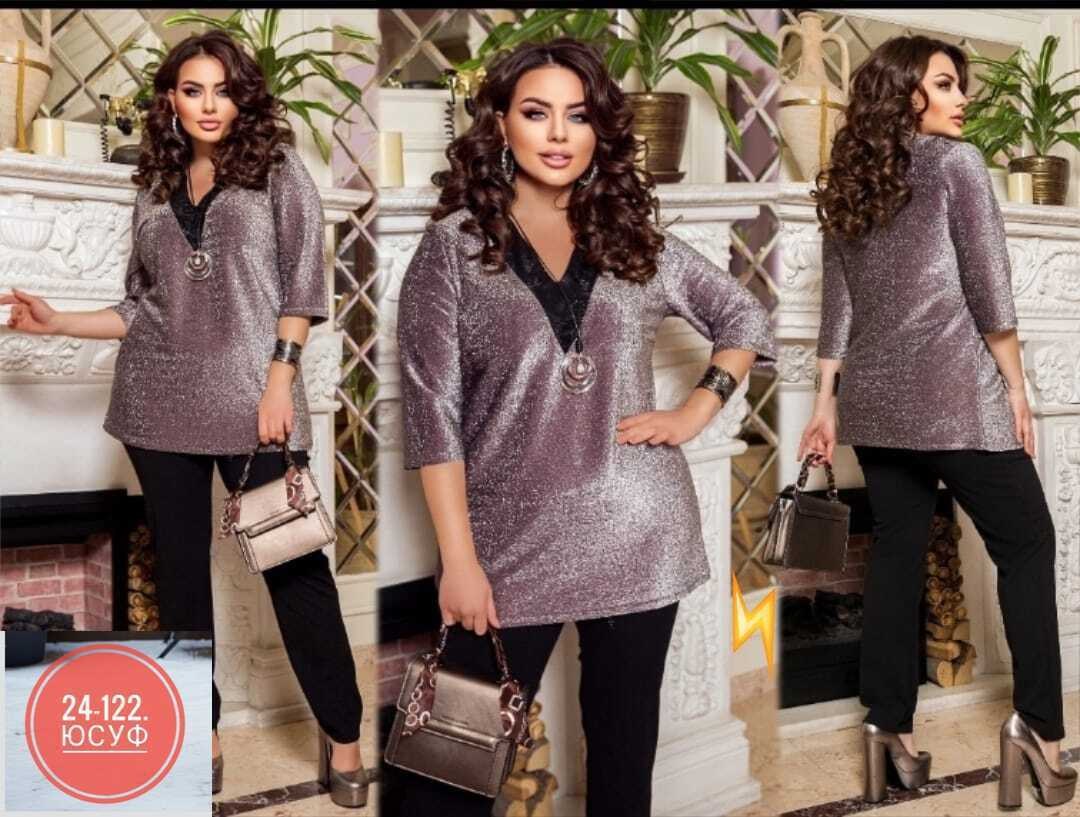 женская блузка ткань люрекс,блузки из люрексовой ткани для полных женщин,блузка женская,блузка из люрекса,блузки из люрекса для полных женщин