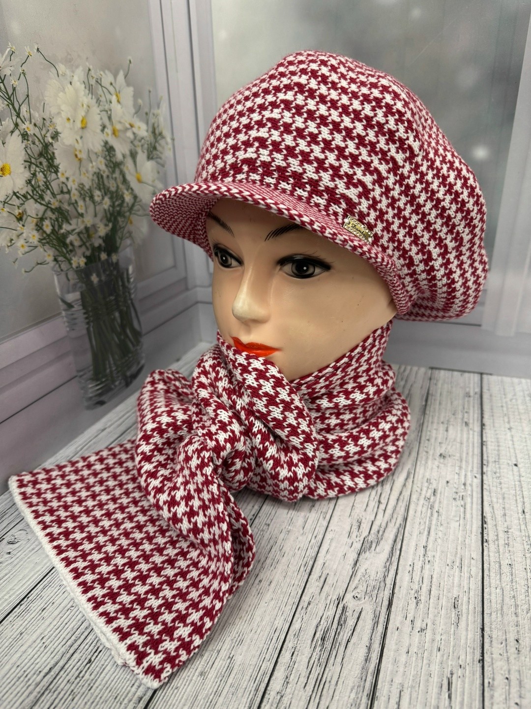 женская кепка,шарфы для женщин,кепка с шарфом,шапка с шарфом,шапка для женщин