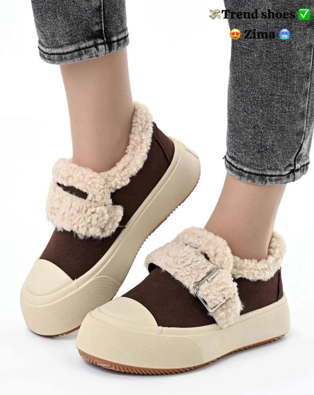 ,кеды зимние с мехом на платформе letsgo shoes, женская,женские слипоны зимние,слипоны женские