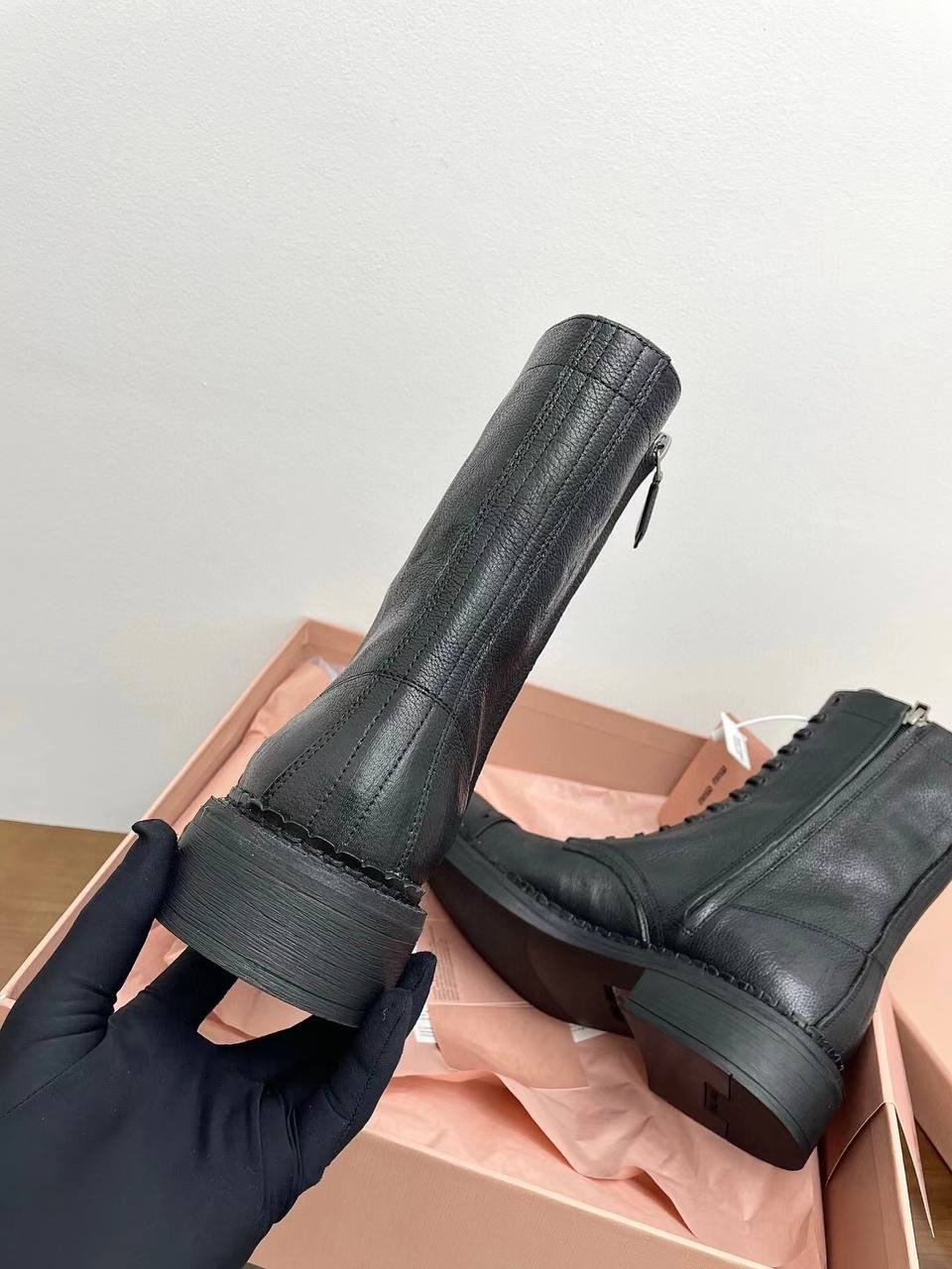 ,ботинки женские,ботинки miu miu,кожаные ботинки,женские кожаные ботинки