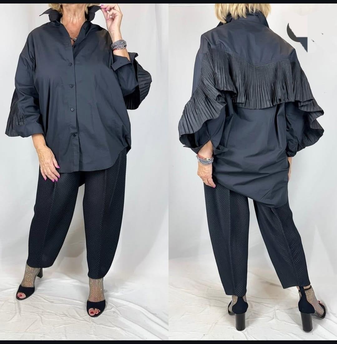 костюмы брючный,блузка женская,рубашка модная,блузка с оборками