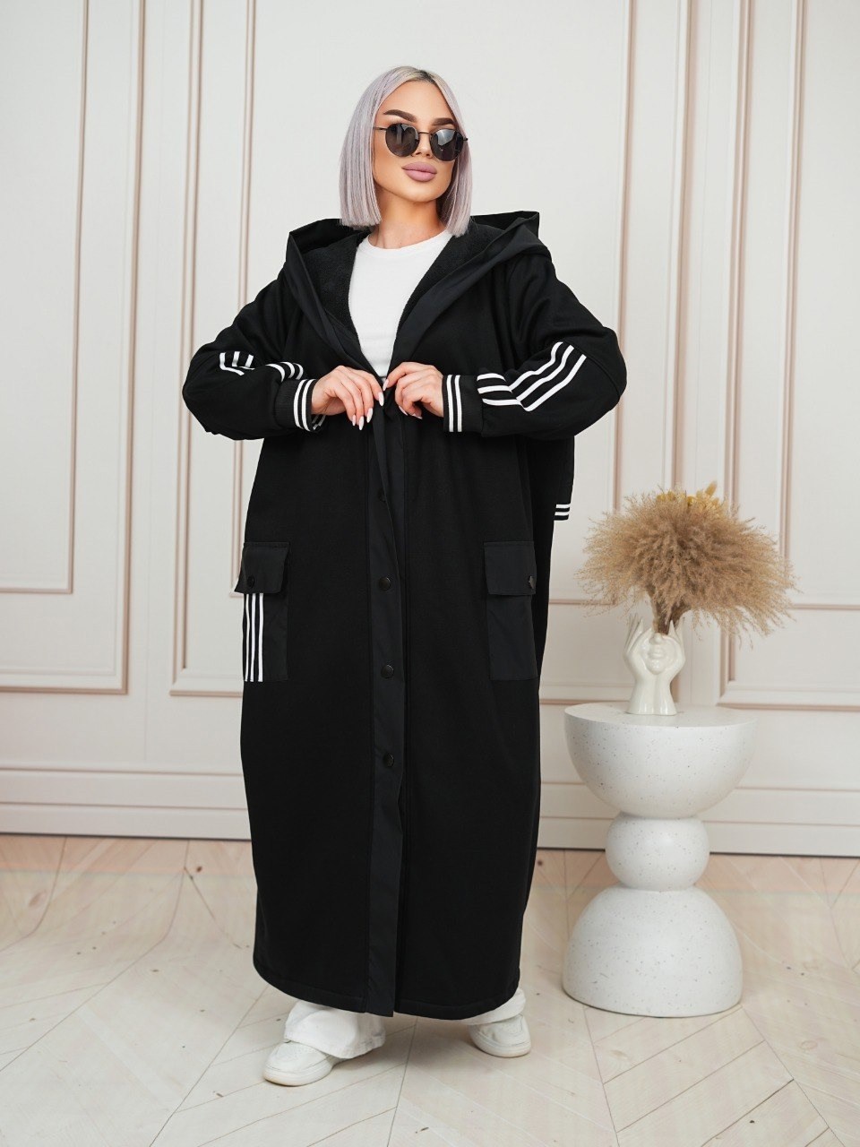 мусульманская одежда,черное пальто,пальто длинное,женское пальто