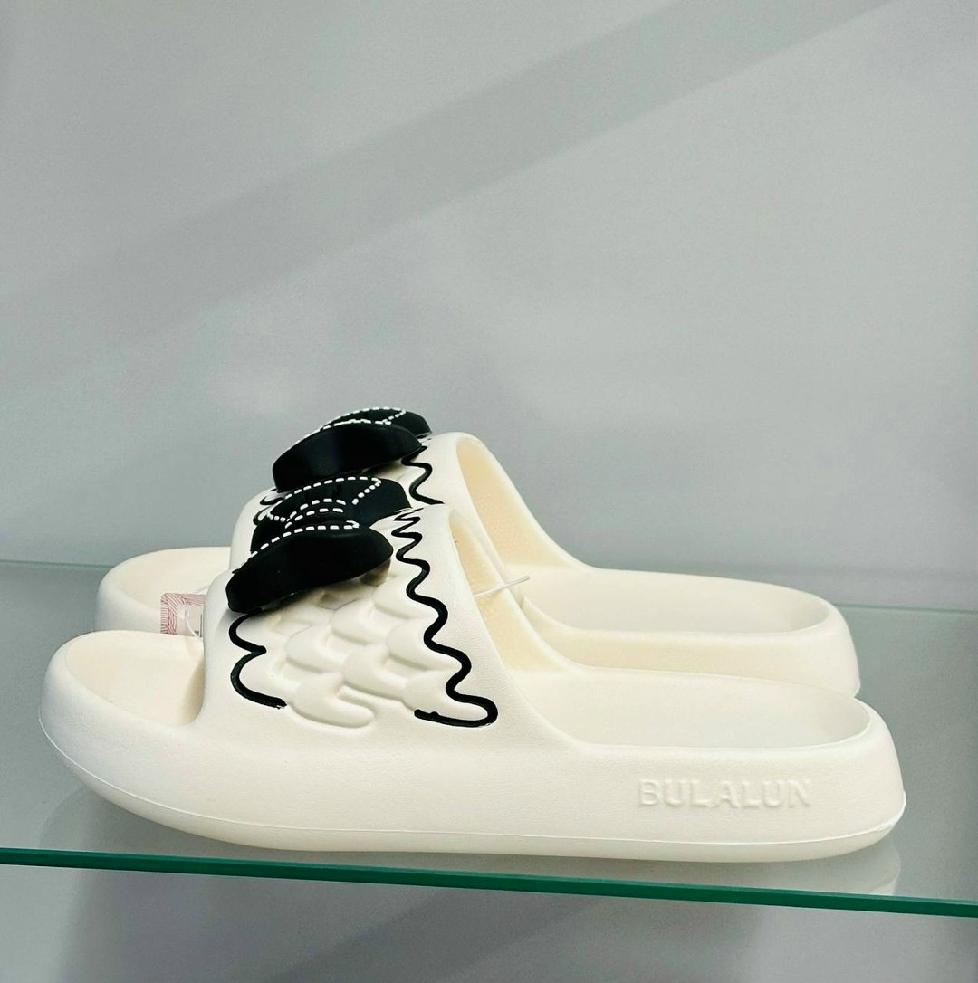 женские тапки,,шлепанцы с бантами,шлепанцы женские,летние тапочки