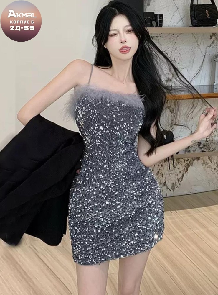 платье с блестками,черное платье с блестками,блестящее платье черное,женское платье с пайетками,женское платье с блестками