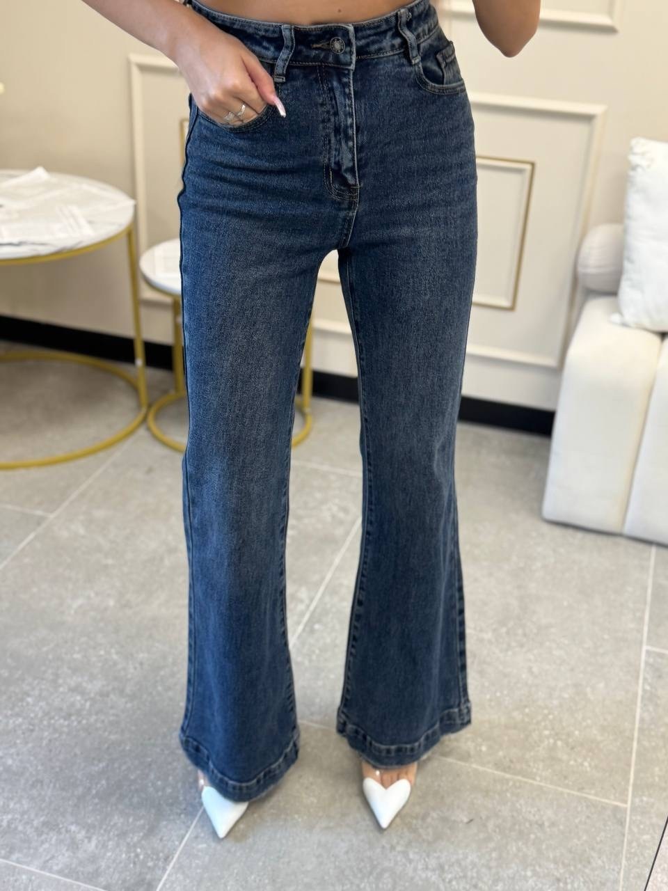 джинсы клеш женские,джинсы клеш,джинсы женские клеш от колена,джинсы клёш от колена,джинсовые брюки