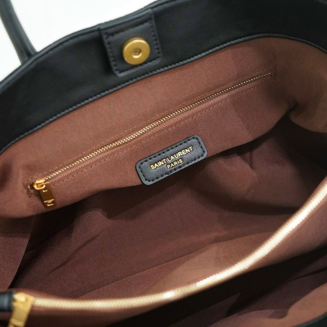 замшевая сумка yves saint laurent 29x18 см,сумка saint laurent,сумка,сумка с ручкой saint laurent ysl замша кожа чёрная,сумка женская yves saint laurent