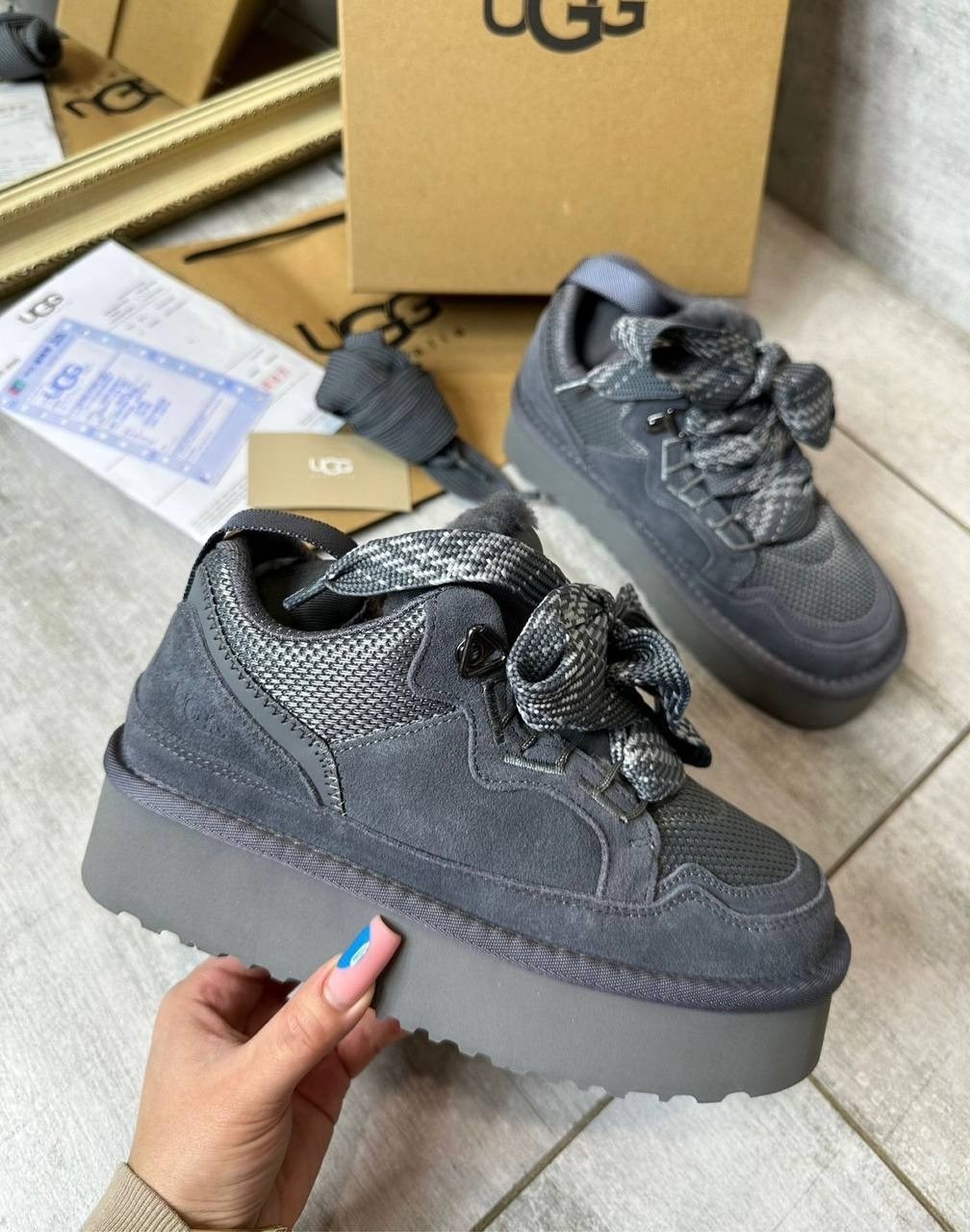 ,ugg lowmel sneaker кроссовки женские зимние,женские кроссовки,женская ,угги короткие зимние на платформе amalino