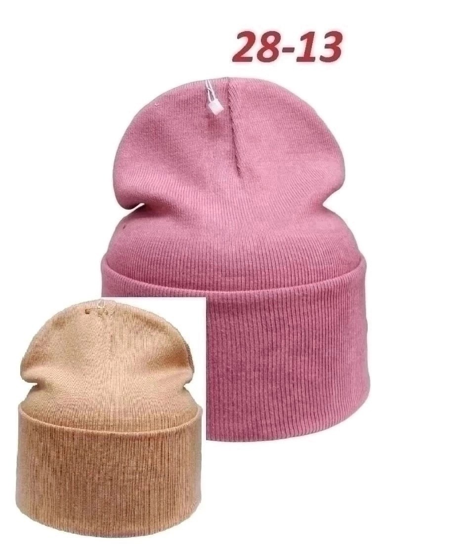 шапка двойная трикотажная,шапка женская,шапки оптом,шапка бини с,шапка трикотажная