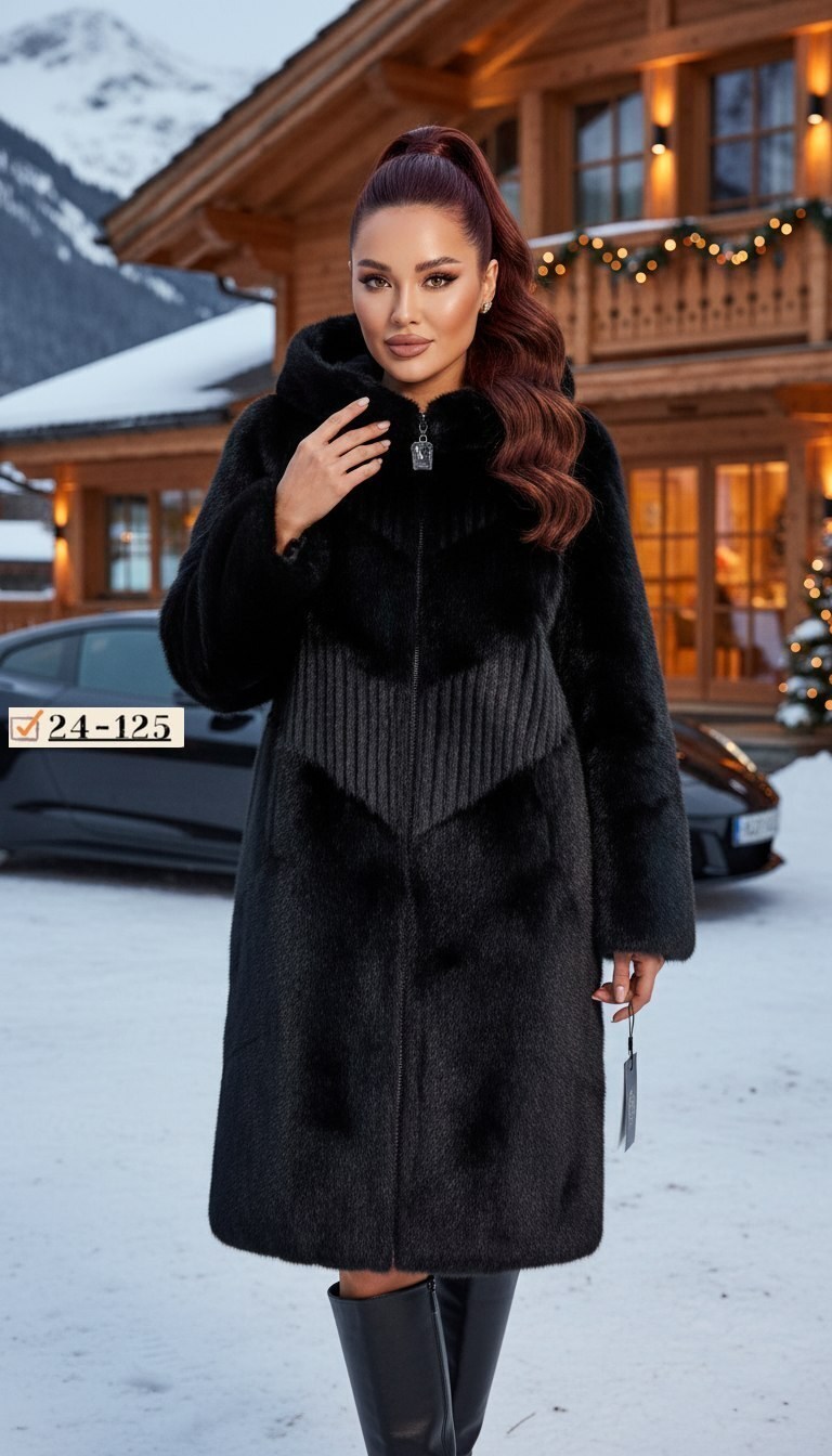 шуба норковая,шуба норка,шуба из норки,черная норковая шуба,шуба норковая с капюшоном