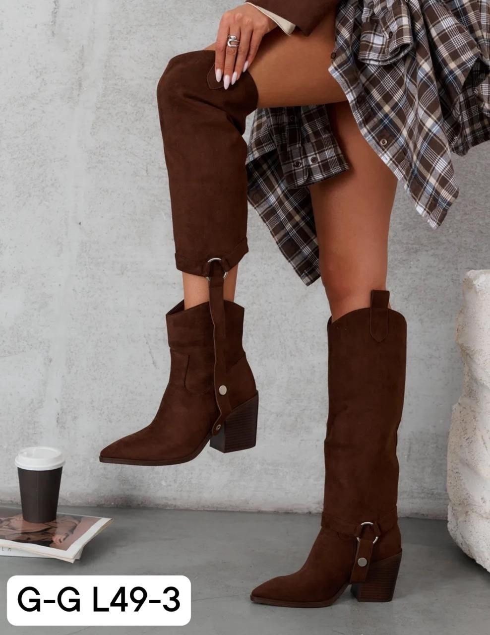 , женская,полусапоги,женские сапоги,сапоги казаки