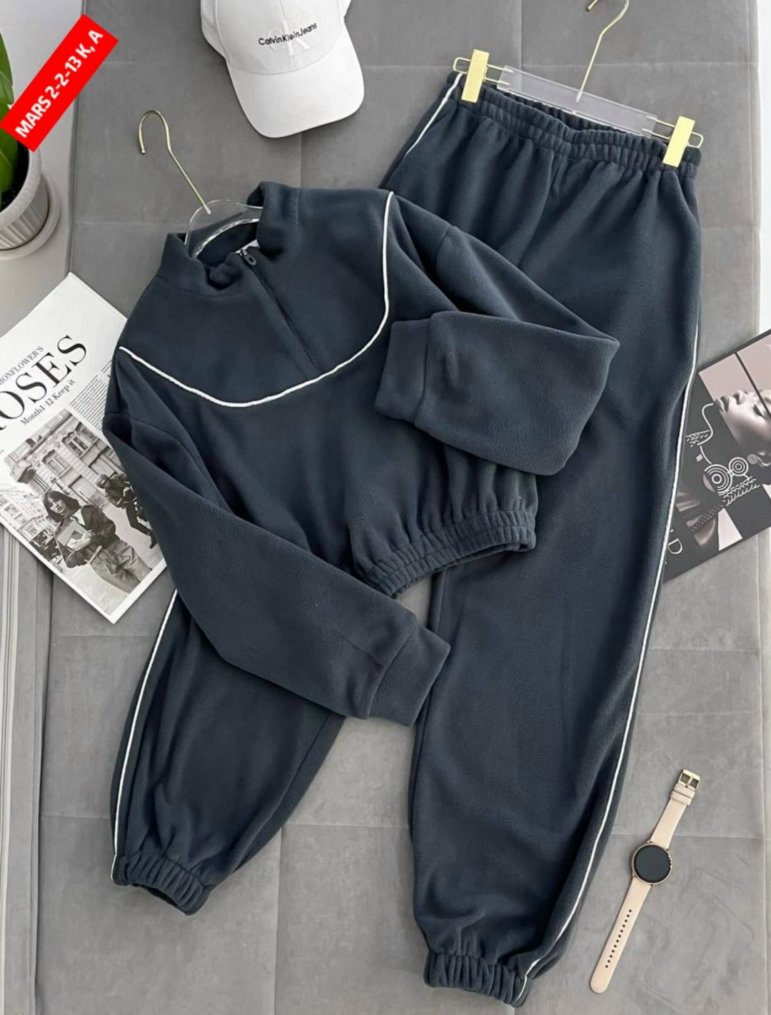 спортивный костюм женский на флисе,костюм двойка женская,спортивный костюм женский,женские костюмы на флисе,костюм женский кофта и штаны арт. 1559164