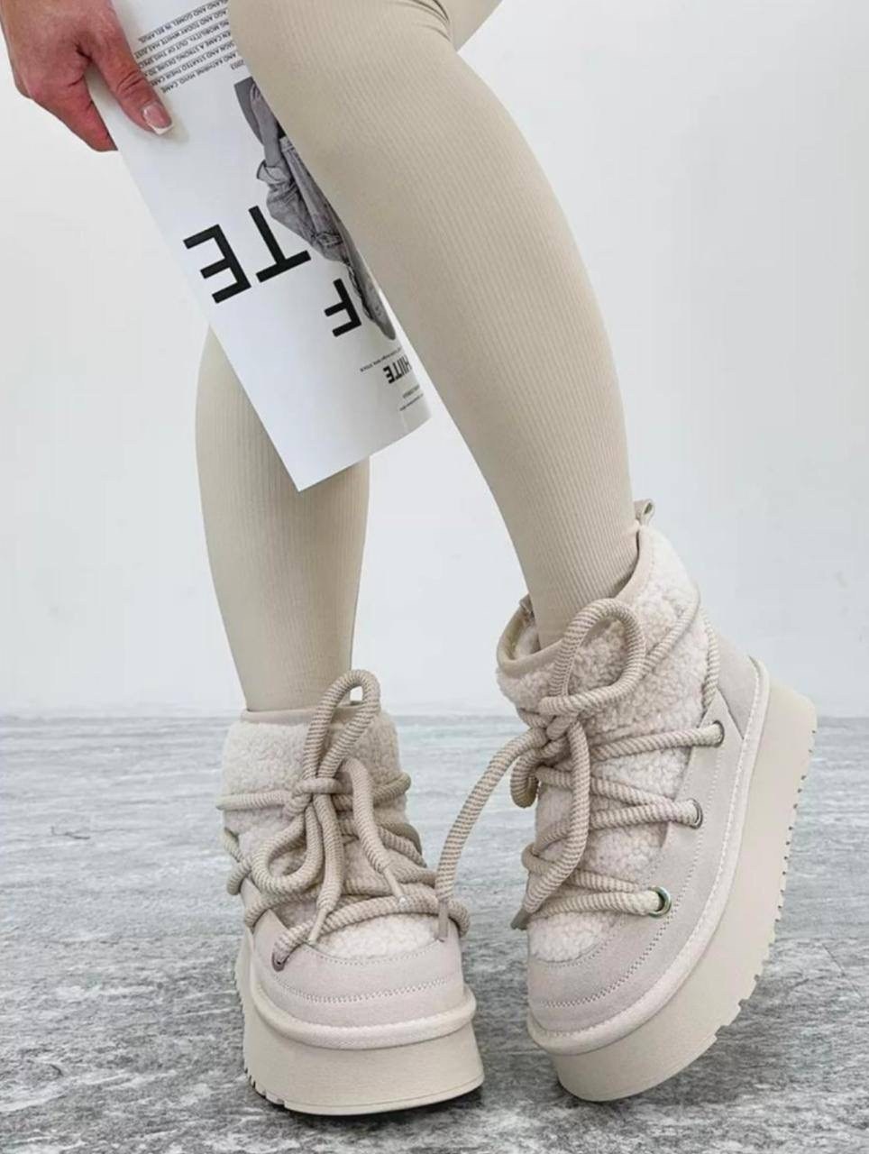 ботинки угги зимние натуральные на меху и платформе,,женские угги,женские зимние угги дутики луноходы jergez,женские зимние угги дутики луноходы jurt