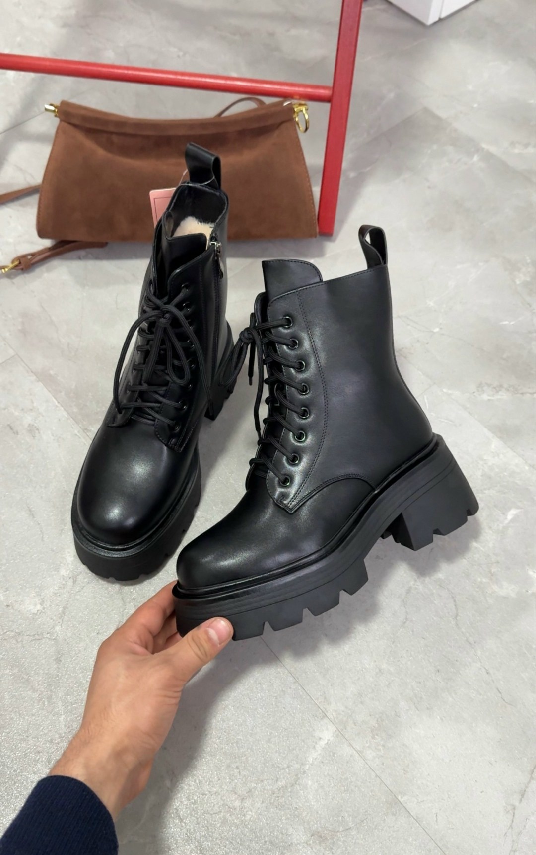 ботинки,,ботинки женские,ботинки берцы зимние millions fashion shoes 263184369, женская