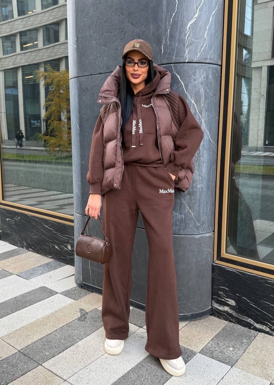 miu miu женский чёрный костюм тройка,костюм спортивный,костюм тройка,стильные костюмы,теплый костюм