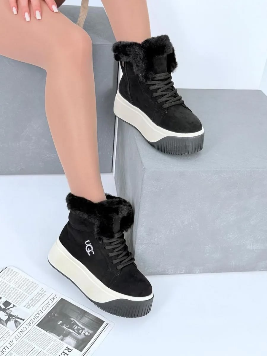 ,зимняя  женская, женская,ботинки на платформе с мехом amalino,ботинки