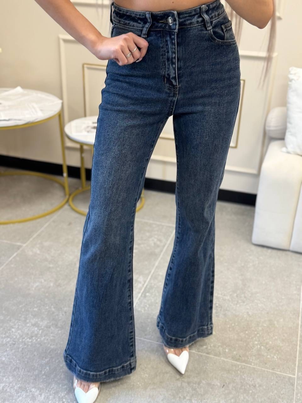 джинсы клеш женские,джинсы клеш,джинсы женские клеш от колена,джинсы клёш от колена,джинсовые брюки