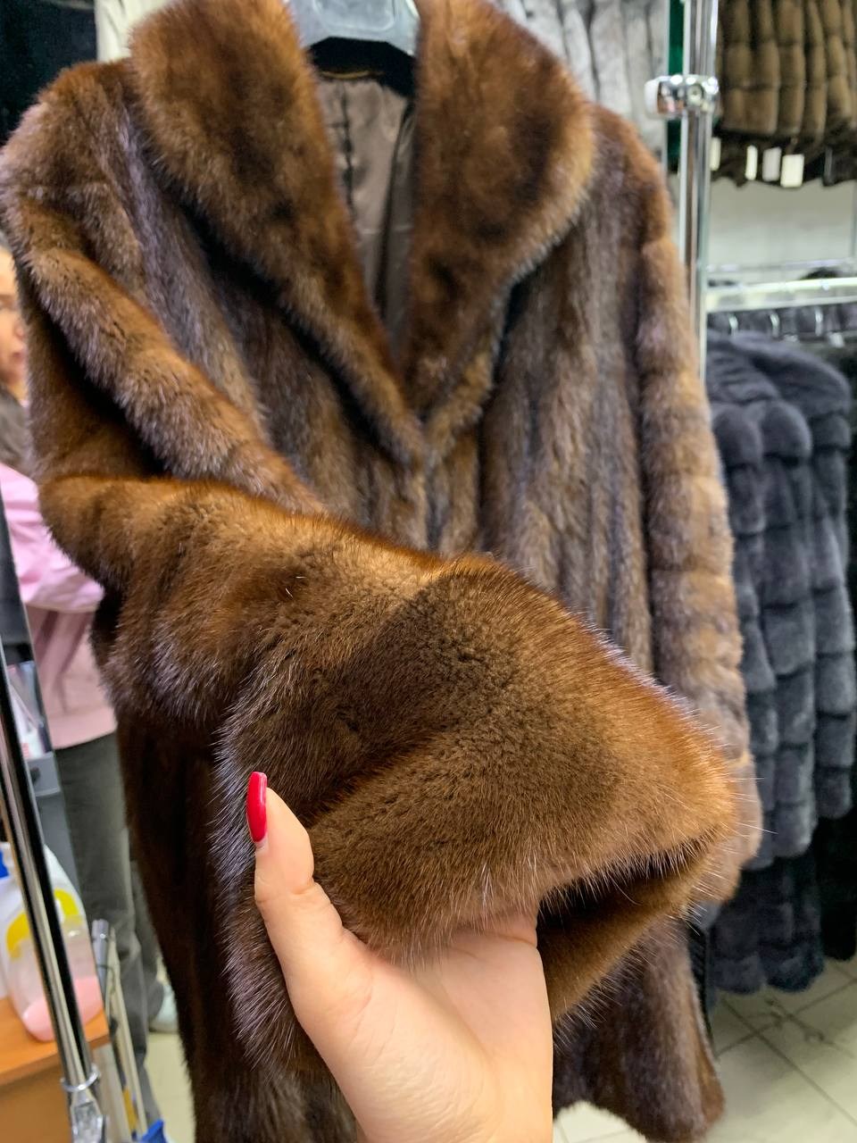 шуба норковая,американская норка шуба,шуба норка,норковые шубы маркони,шуба no name норка размер 50/52 коричневый