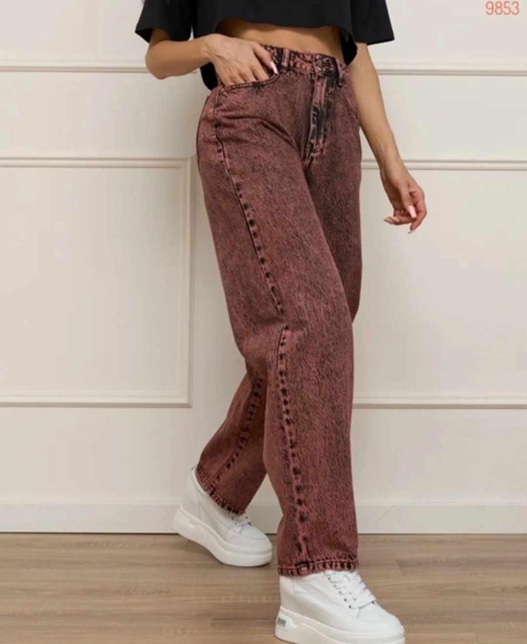 джинсы женские,джинсы брюки,джинсы бордовые,джинсы широкие,одежда джинсы