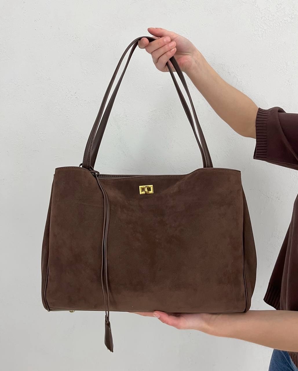 замшевая сумка,женская замшевая сумка,женская сумка-тоут из искусственного замша,женская большая сумка из искусственной замши,женская сумка