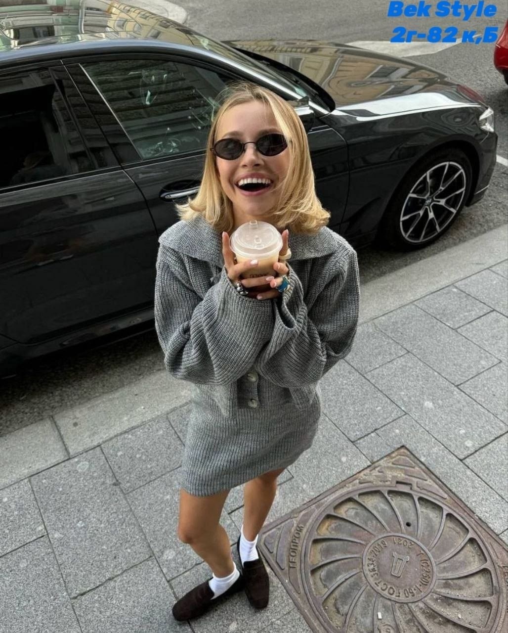 вязаный костюм с юбкой,трикотажный костюм с юбкой,модный вязаный кардиган,костюм с юбкой теплый,стильный вязаный костюм (свитер + юбка)