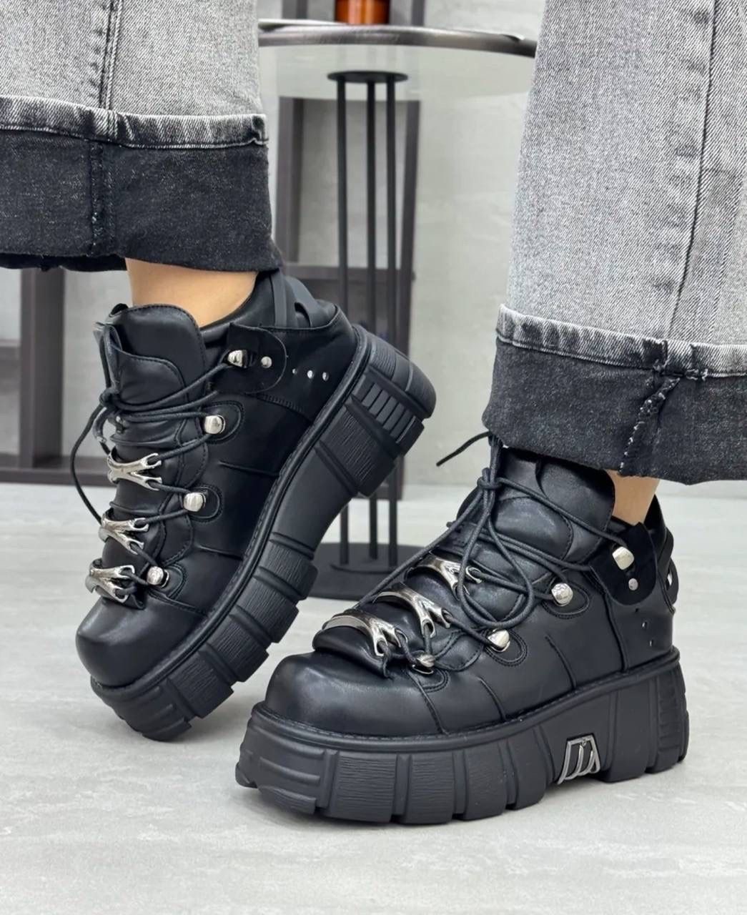 ботинки new rock массивные на высокой подошве,,женская ,ботинки нью рок,ботинки