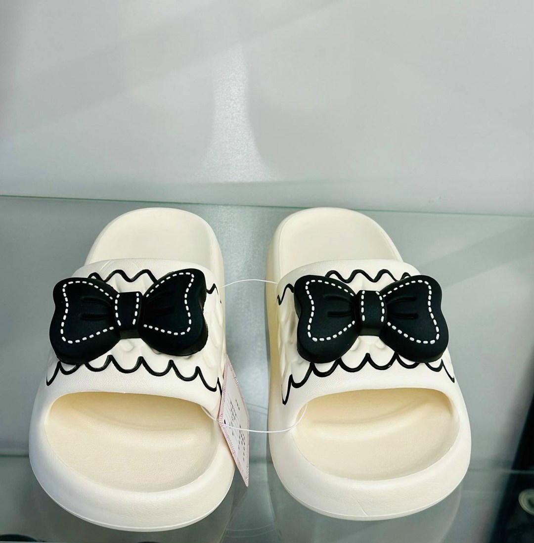 женские тапки,,шлепанцы с бантами,шлепанцы женские,летние тапочки