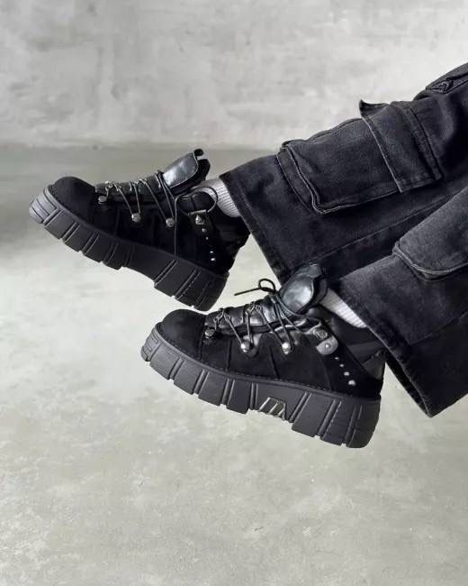 ботинки new rock массивные на высокой подошве,,женская ,ботинки нью рок,ботинки