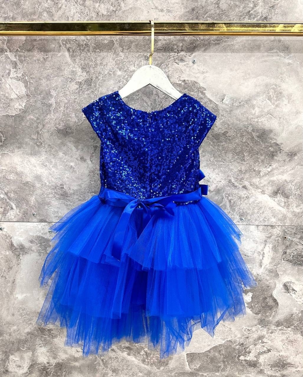 платье для девочек на праздник,синее праздничное платье для девочки,нарядное платье,платье на девочку,платье звездочки для девочки