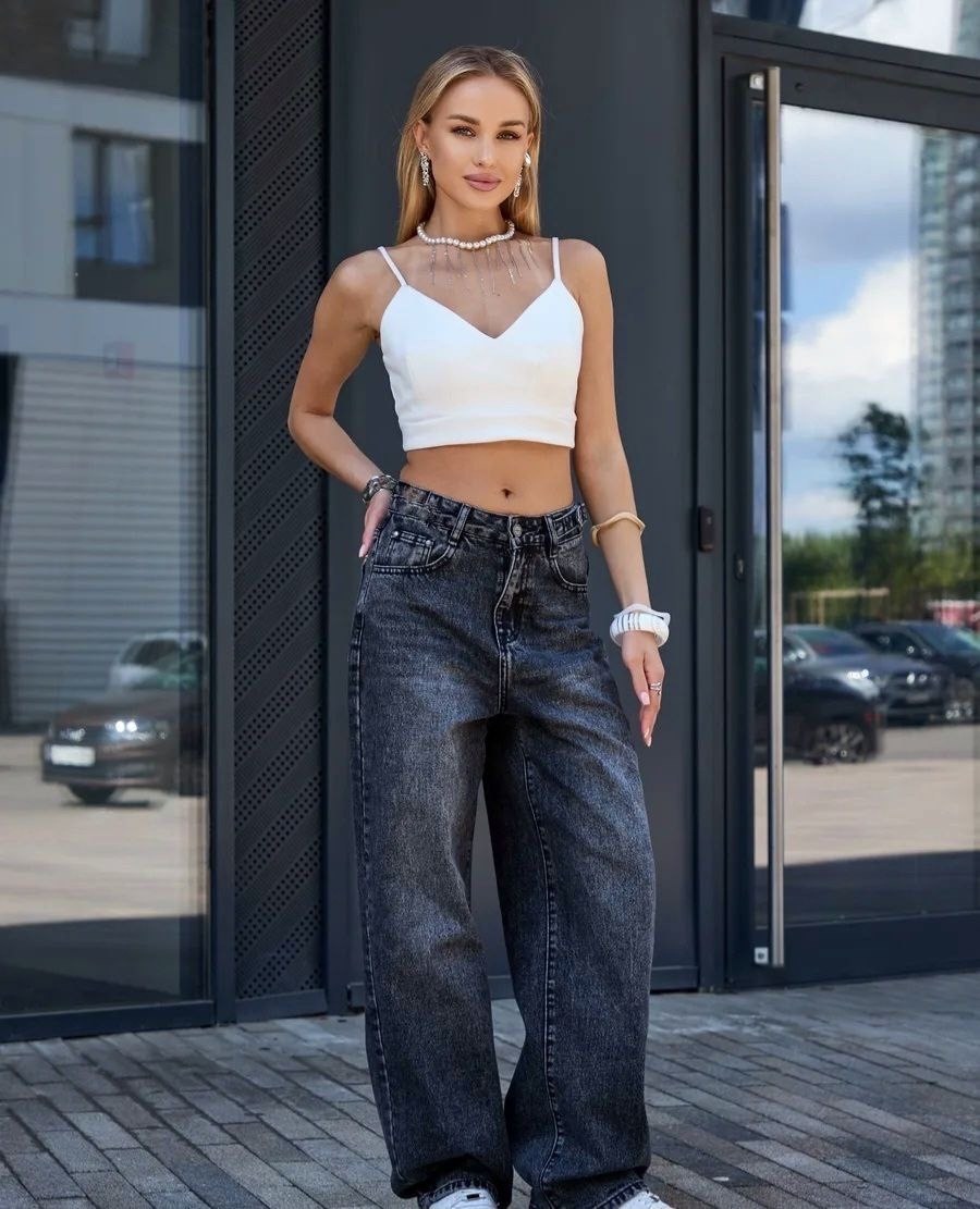 джинсы женские широкие,женские джинсы,модные джинсы,широкие джинсы,джинсы брюки