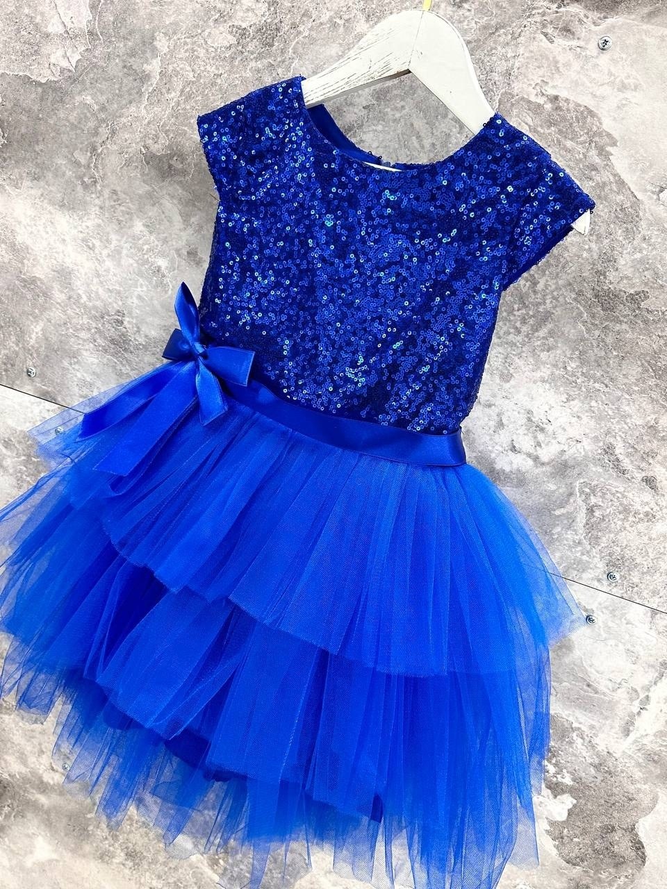 платье для девочек на праздник,синее праздничное платье для девочки,нарядное платье,платье на девочку,платье звездочки для девочки