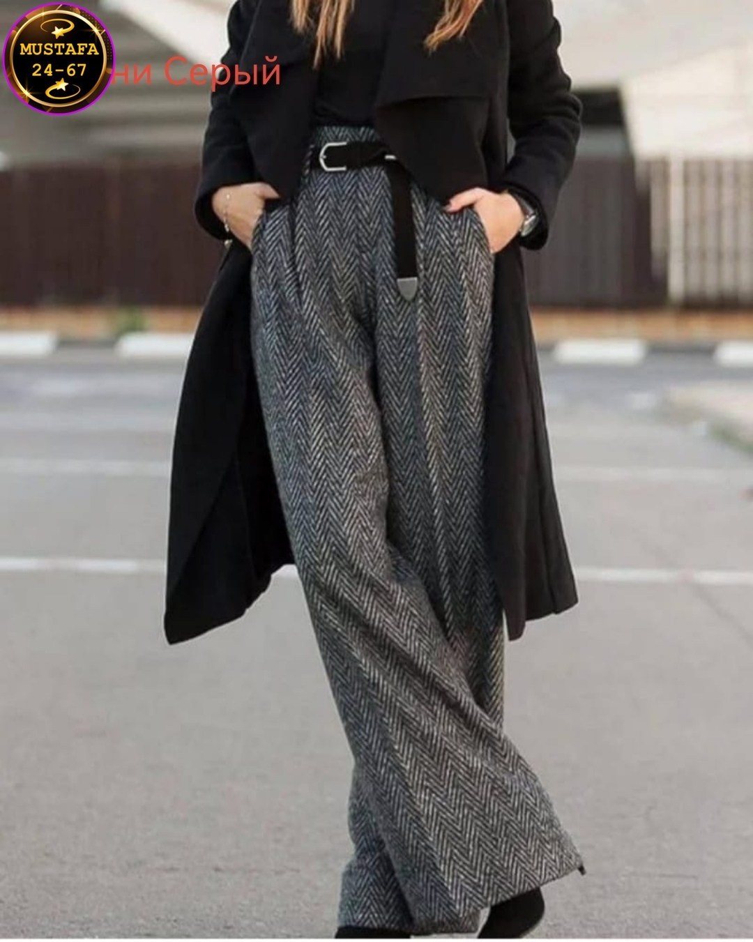 теплые брюки палаццо,женские широкие брюки,брюки палаццо женские,серые брюки палаццо,модные брюки палаццо