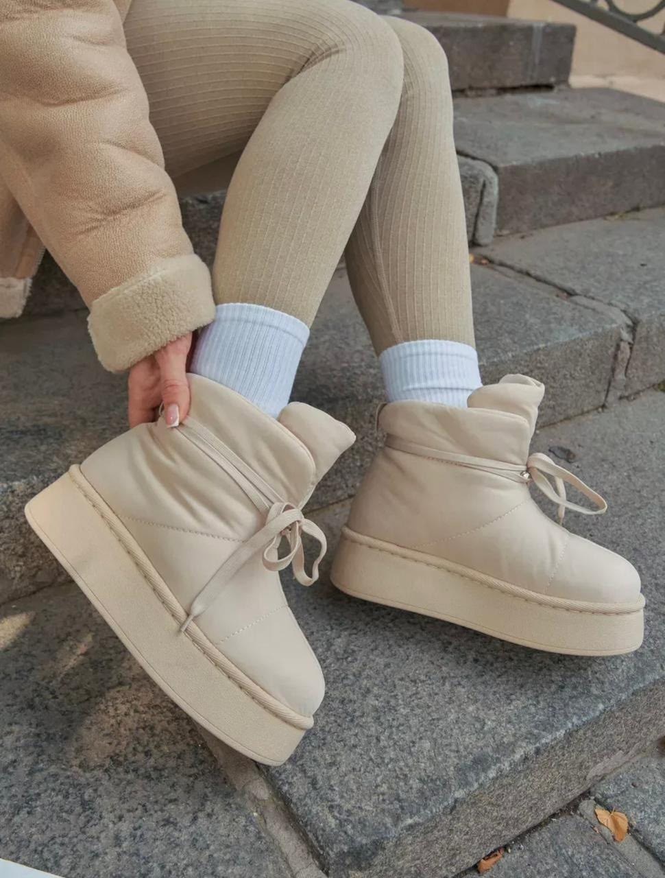 дутики зимние на платформе,дутики-угги зимние на платформе king boots,дутики женские,полусапоги женские зимние kb904bg king boots,