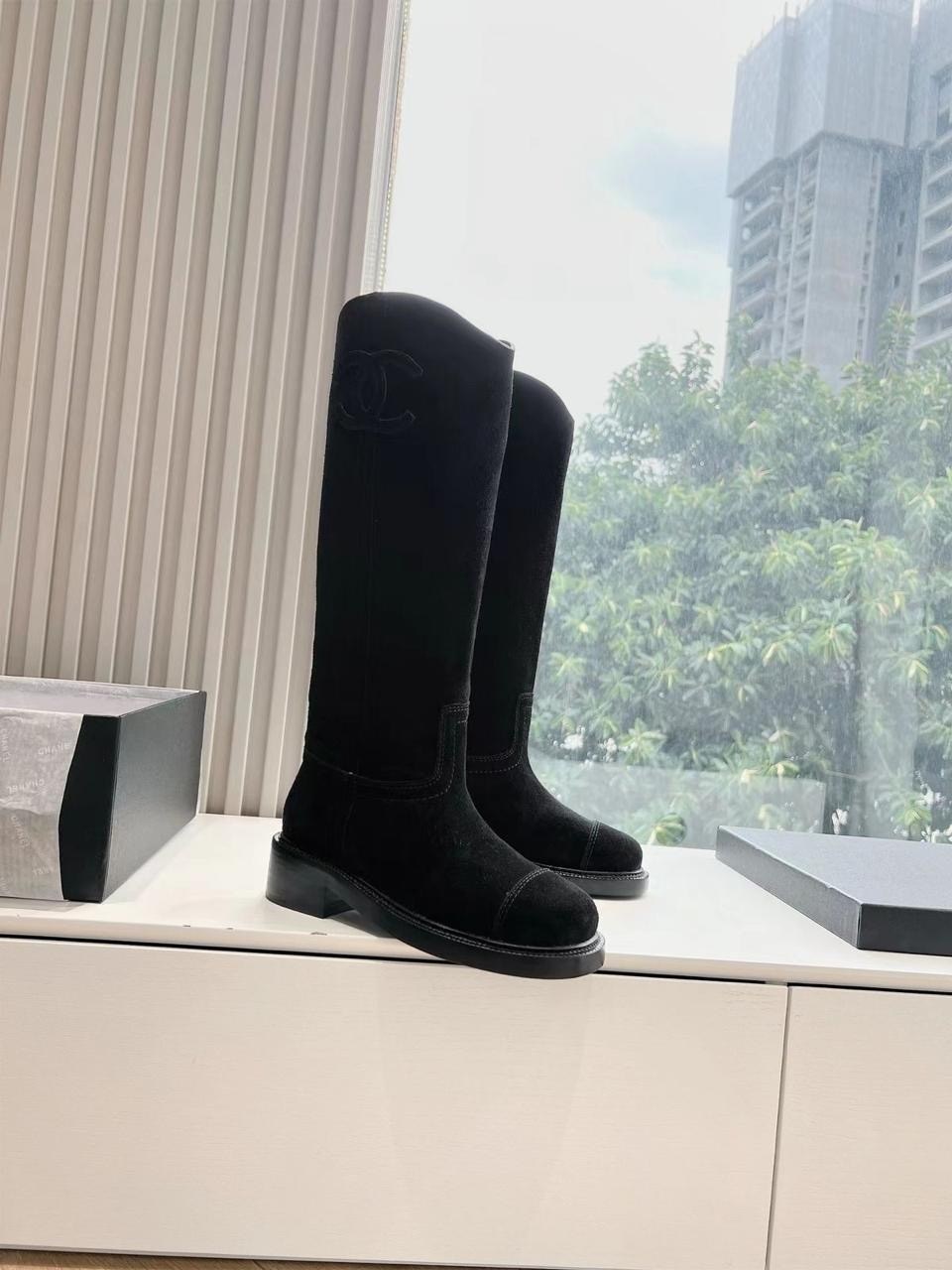 сапоги chanel,сапоги шанель,сапоги кожаные,женские сапоги,сапоги модные