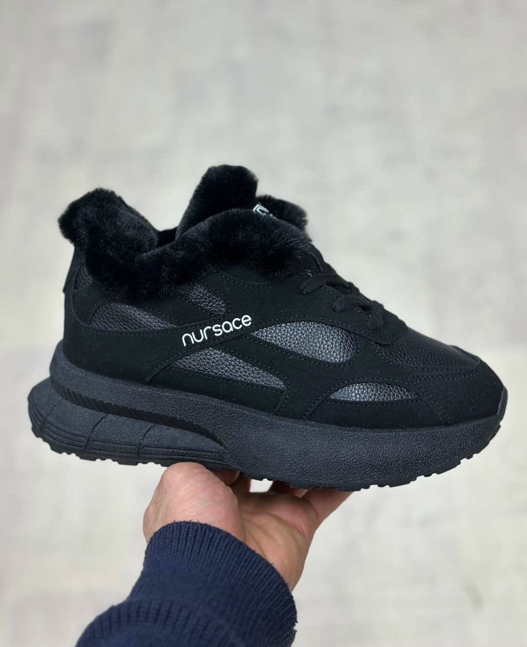 ,женские кроссовки,зимние женские кроссовки,кроссовки зимние,баленсиага кроссовки черные зимние