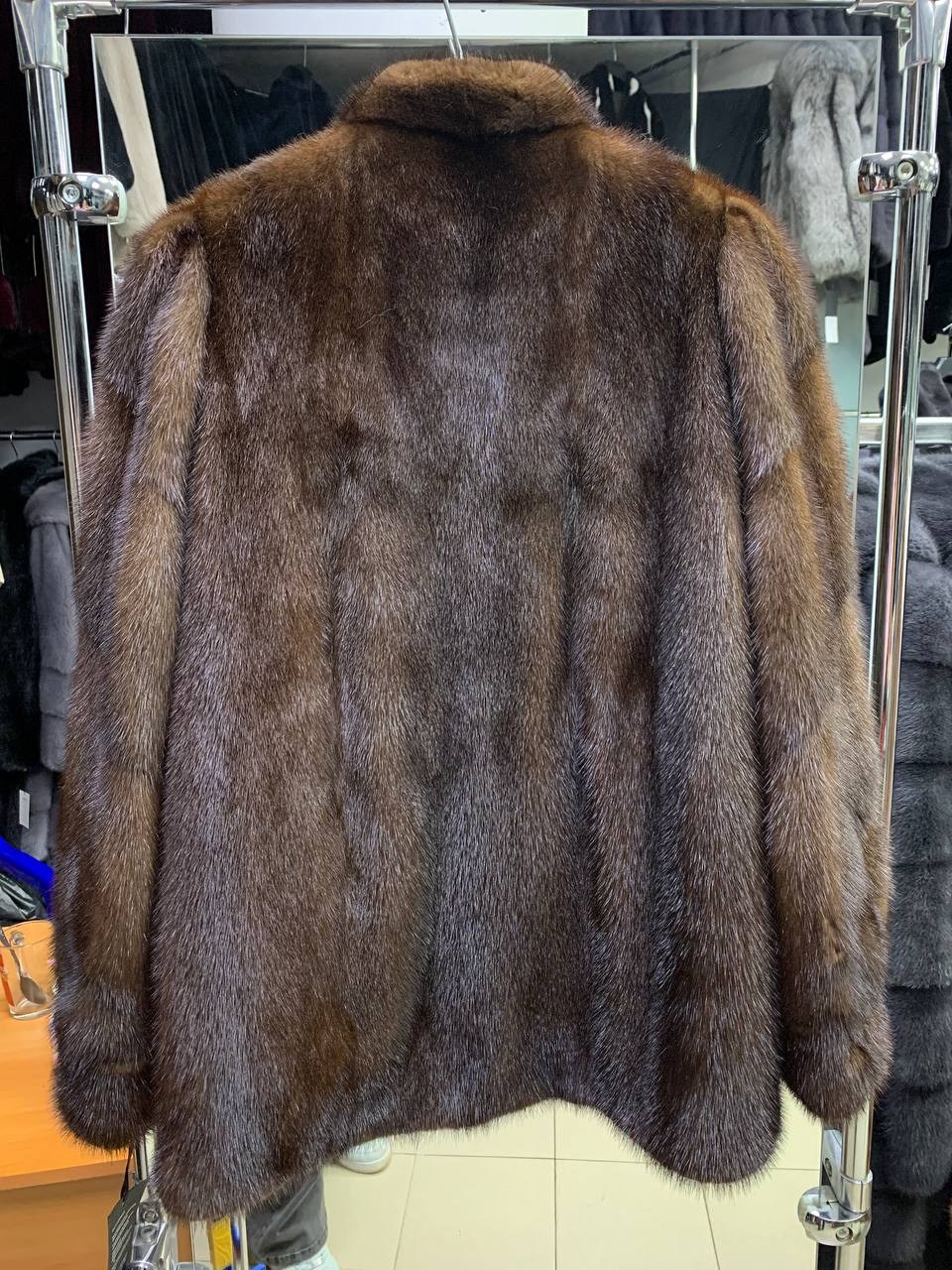 шуба норковая,шуба норка,шуба,шуба из ондатры,норковый полушубок