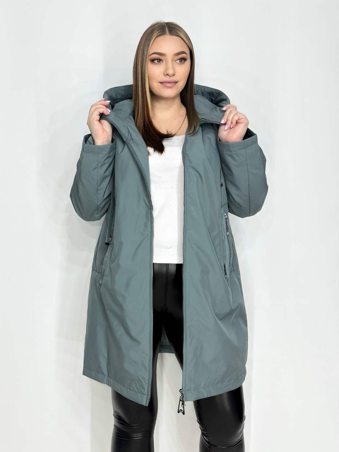 куртка женская демисезонная,куртка демисезонная,куртка женская,удлиненная куртка,куртка женская демисезонная с капюшоном