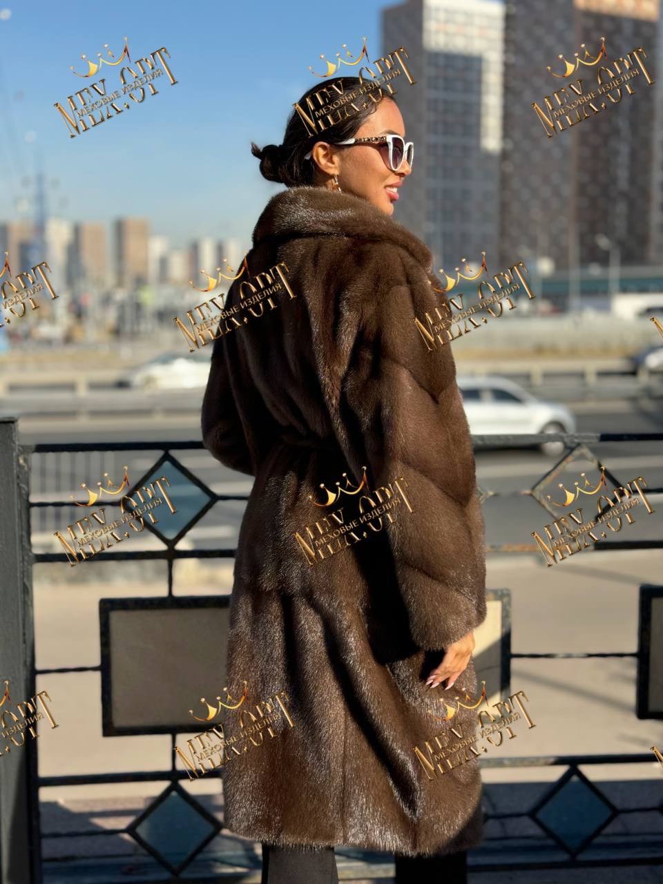 норковая шуба,шуба из норки,удлинённая норковая шуба с поясом,классическая длинная норковая шуба под пояс,шуба норка