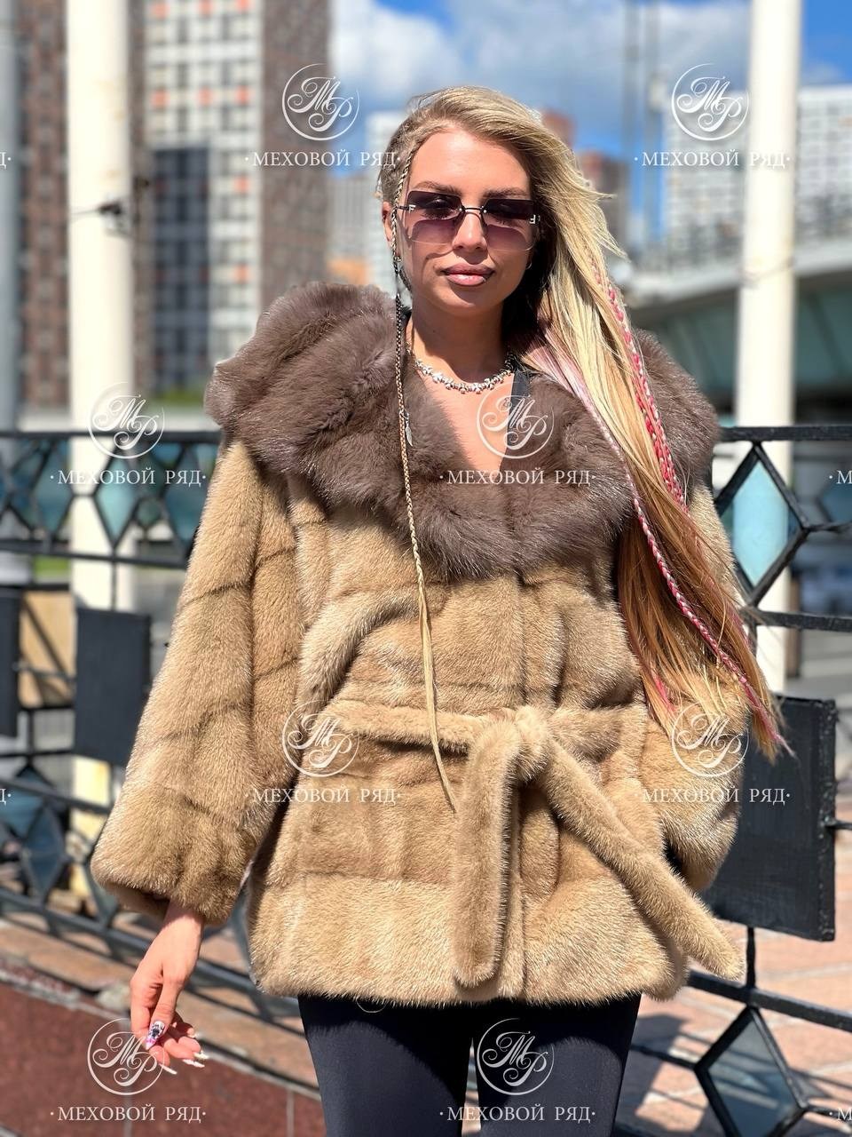 шуба из меха,шубка,норка,шуба норковая nafa пастель с капюшоном из соболя,европейская норка