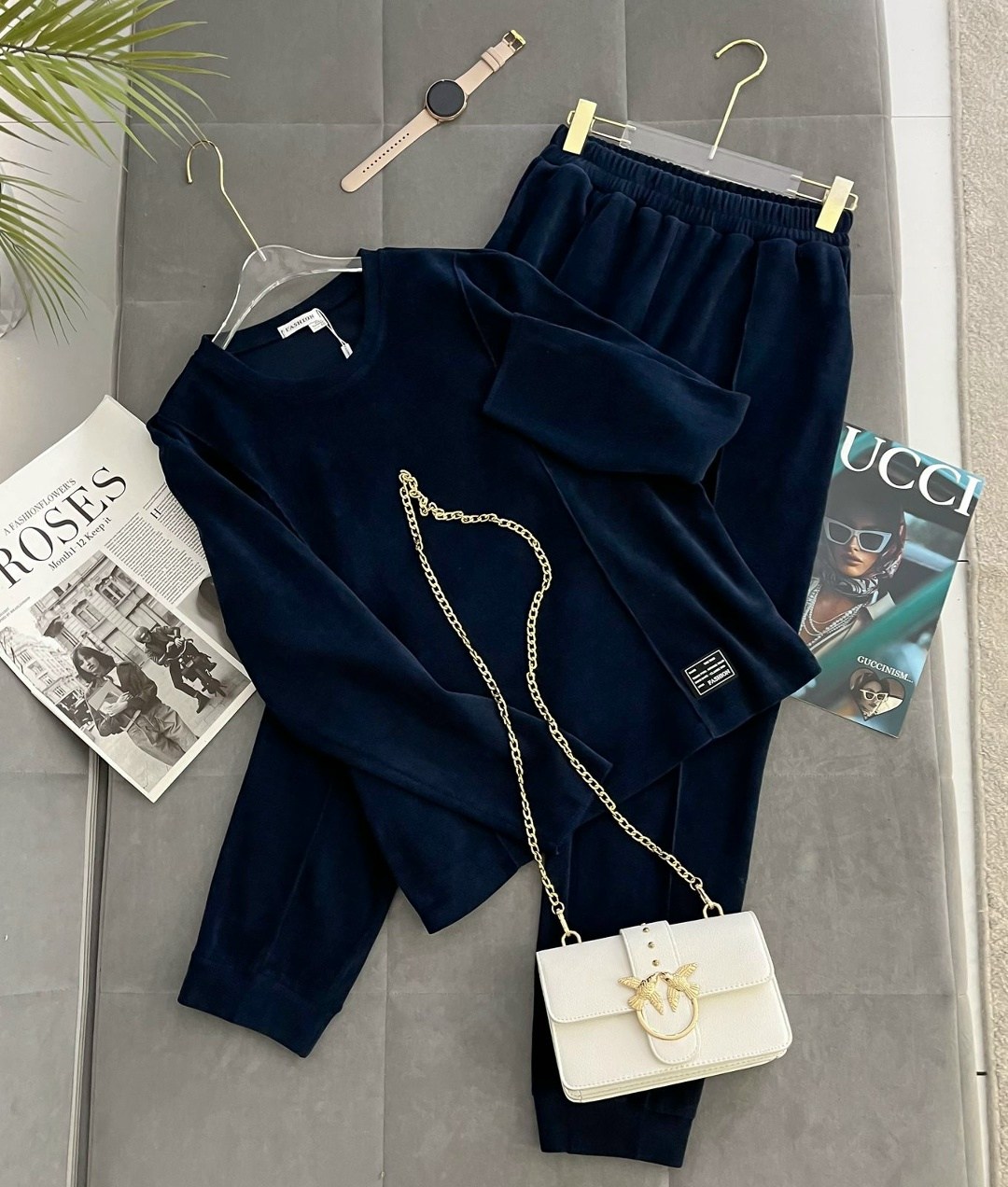 костюм варенка с джоггерами k.s 347070277,женский велюровый костюм,велюровые костюмы,костюм спортивный женский,костюм двойка велюр