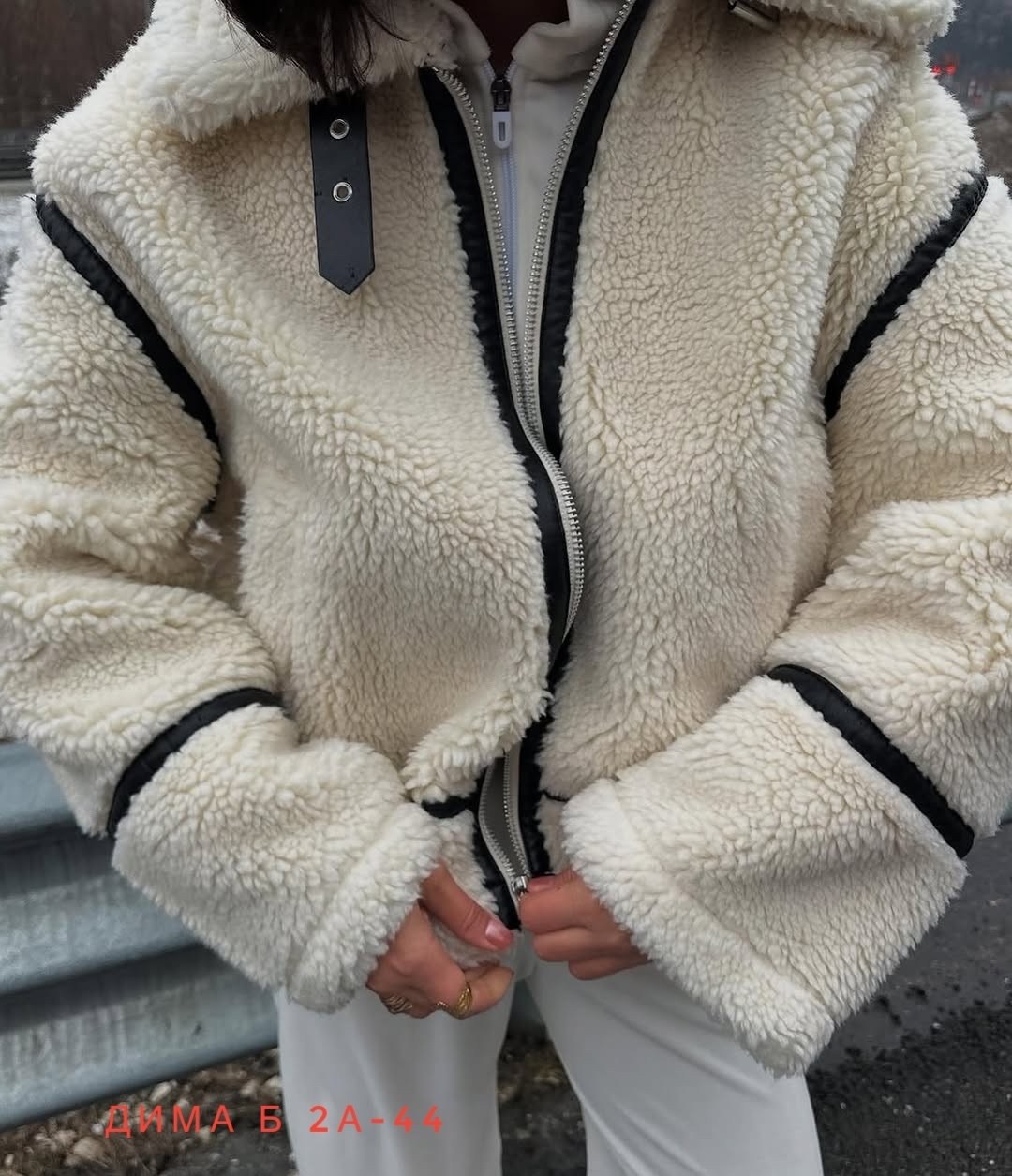 куртка-авиатор из искусственного меха под овчину молочный,куртка из искусственного меха,куртка меховая,женская куртка из искусственного меха,куртка-авиатор из искусственного меха под овчину befree
