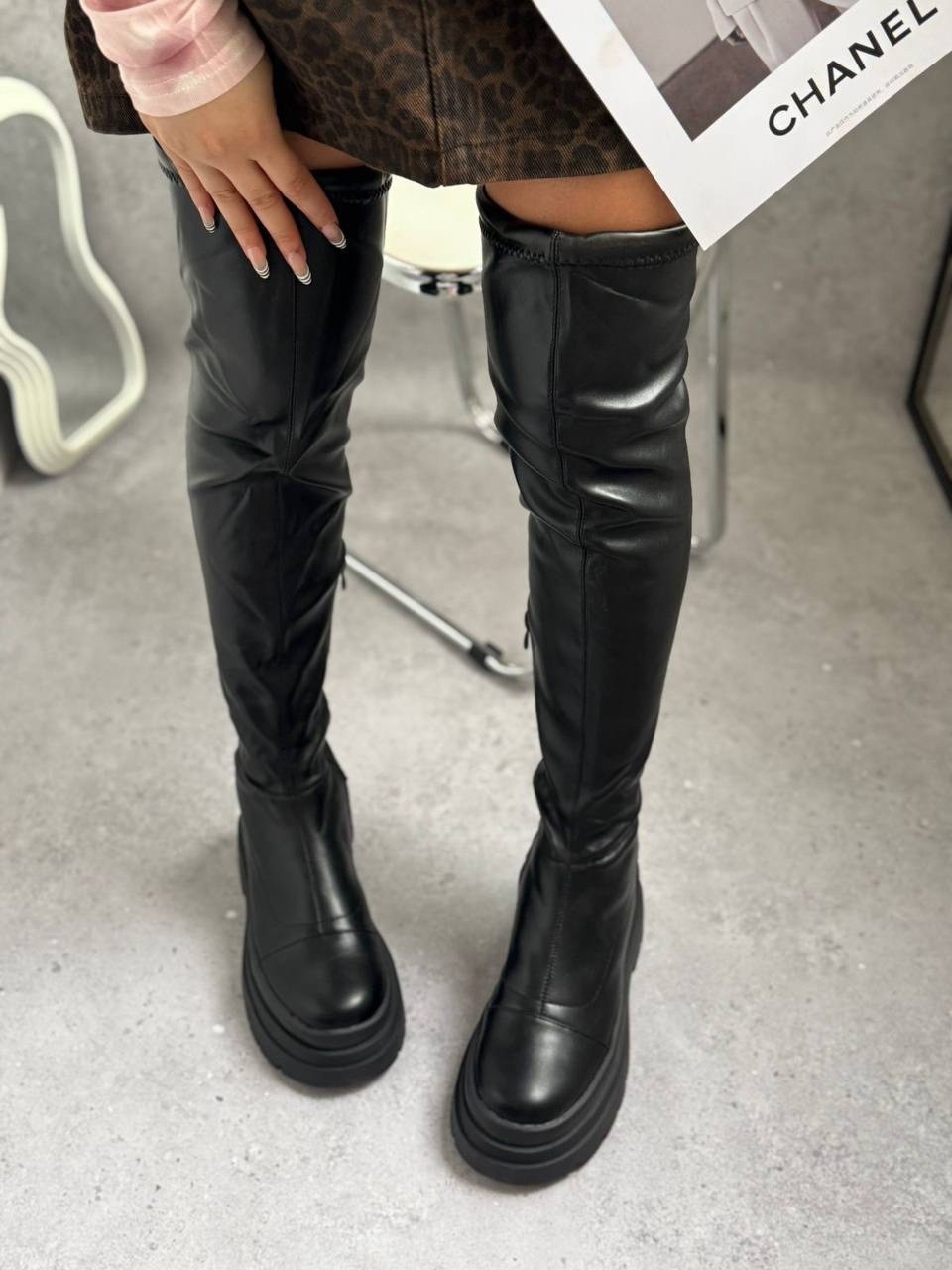 ботфорты женские,ботфорты,сапоги ботфорты,зимние ботфорты чулки на платформе,сапоги ботфорты женские