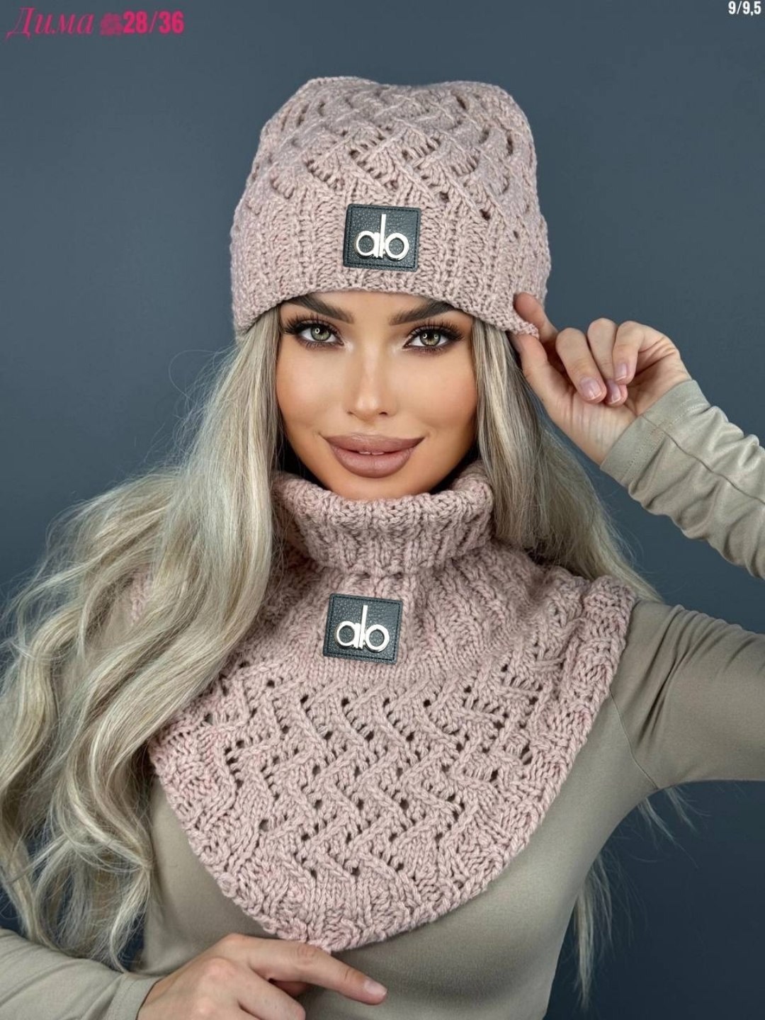 комплект шапка зимняя вязаная снуд,шапка снуд комплект,комплект шапки,комплект шапка зимняя вязаная,комплект женский шапка