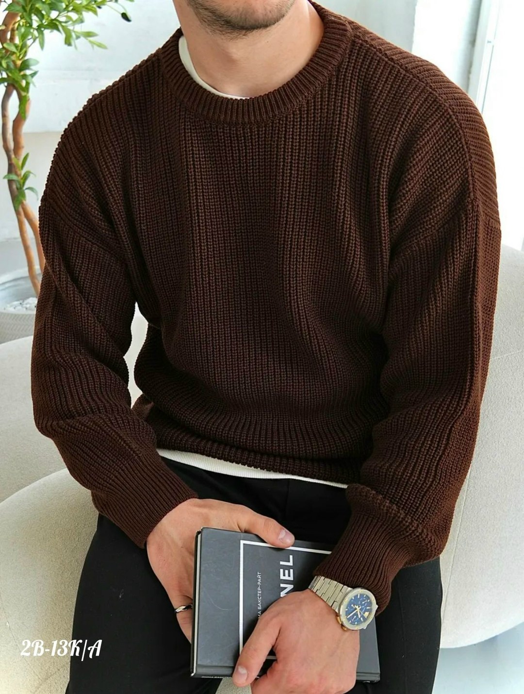 мужской свитер оверсайз,свитер оверсайз вязаный с круглым воротом джемпер,свитер в корейском стиле,джемпер оверсайз корейский мужской,cвитер оверсайз вязаный