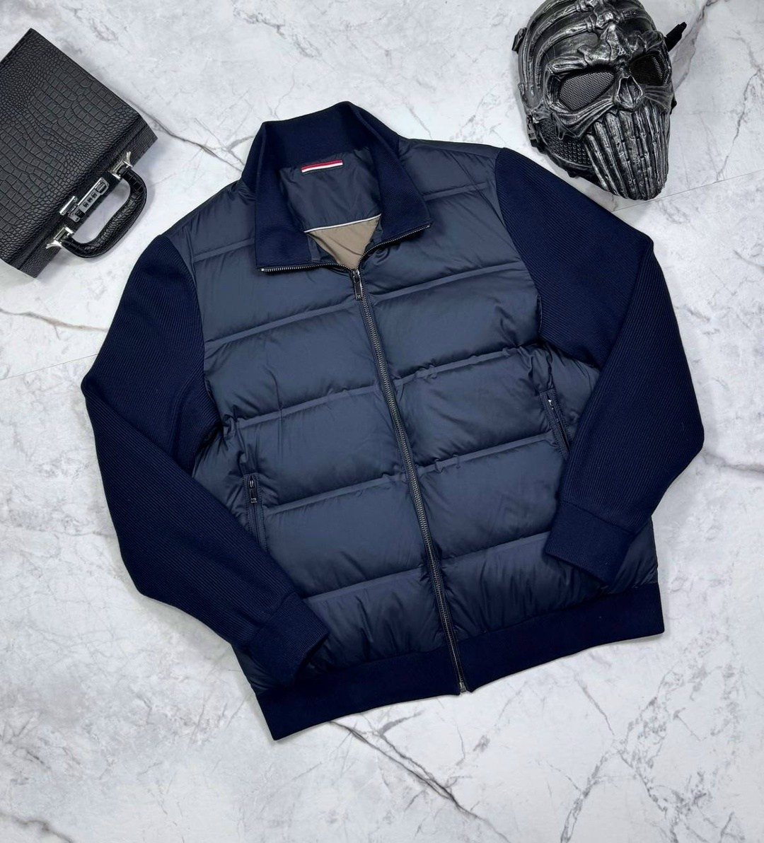 куртка с капюшоном вязаный рукав madzerini,жилет мужской,жилетка мужская,жилетка,жилет