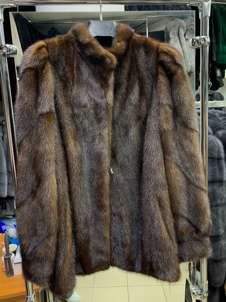 шуба норковая,шуба норка,шуба,шуба из ондатры,норковый полушубок