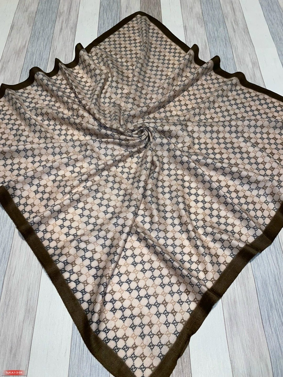 кашемировый платок,коричневый платок луи виттон,брендовый платок,платки кашемир,платки женские