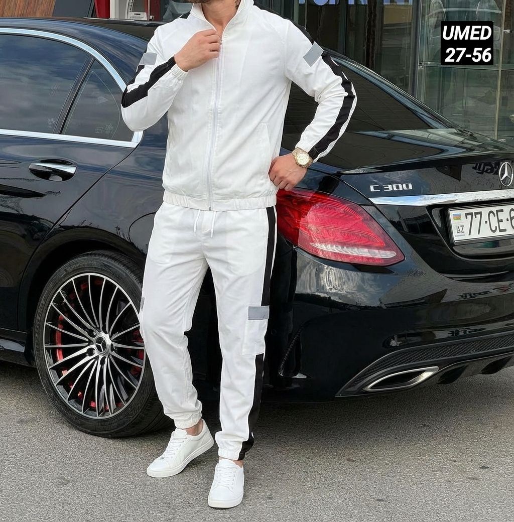 спортивные костюм,спортивные костюмы мужские,белый спортивный костюм,белый спортивный костюм мужской,белый костюм адидас мужской