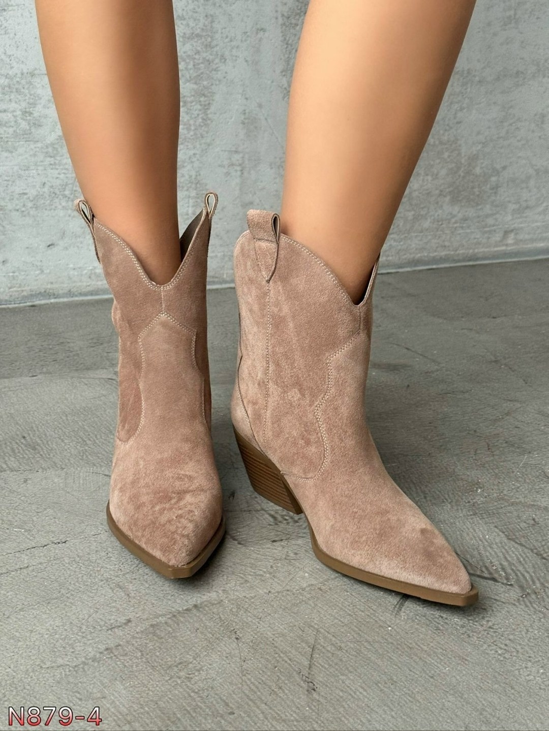 ботинки женские замшевые 81602,замшевые ботильоны,замшевые ботинки,ботильоны женские,полусапоги